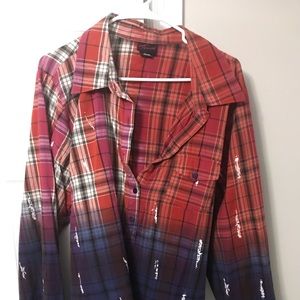 Torrid paint splattered shirt